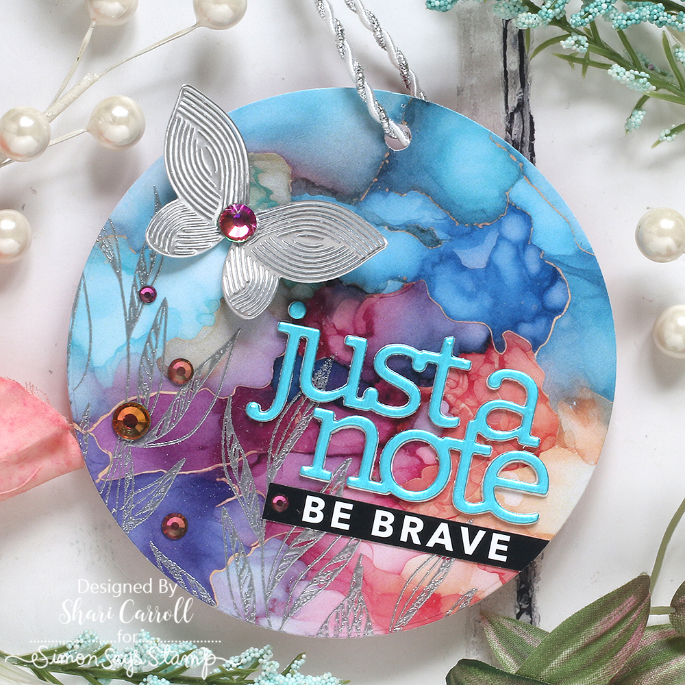 CZ Design Just a Note 2 Wafer Dies czd234c Celebrate Just a Note Art Journaling Tag | color-code:ALT12