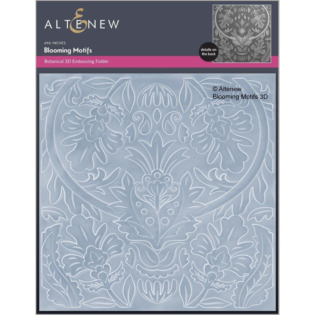 Altenew Blooming Motifs 3D Embossing Folder alt10029