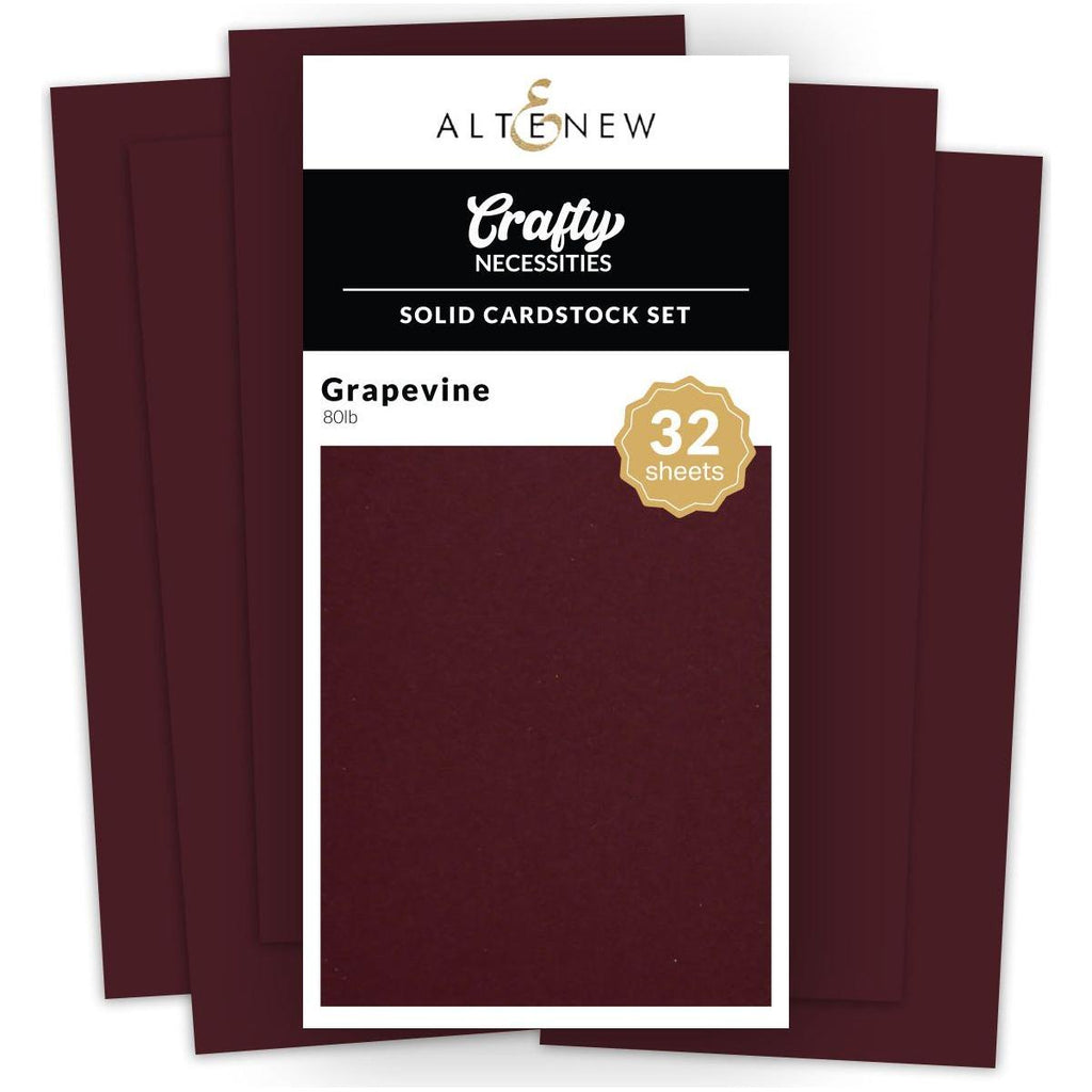 Altenew Solid Cardstock Grapevine 32 Sheet Set alt10052