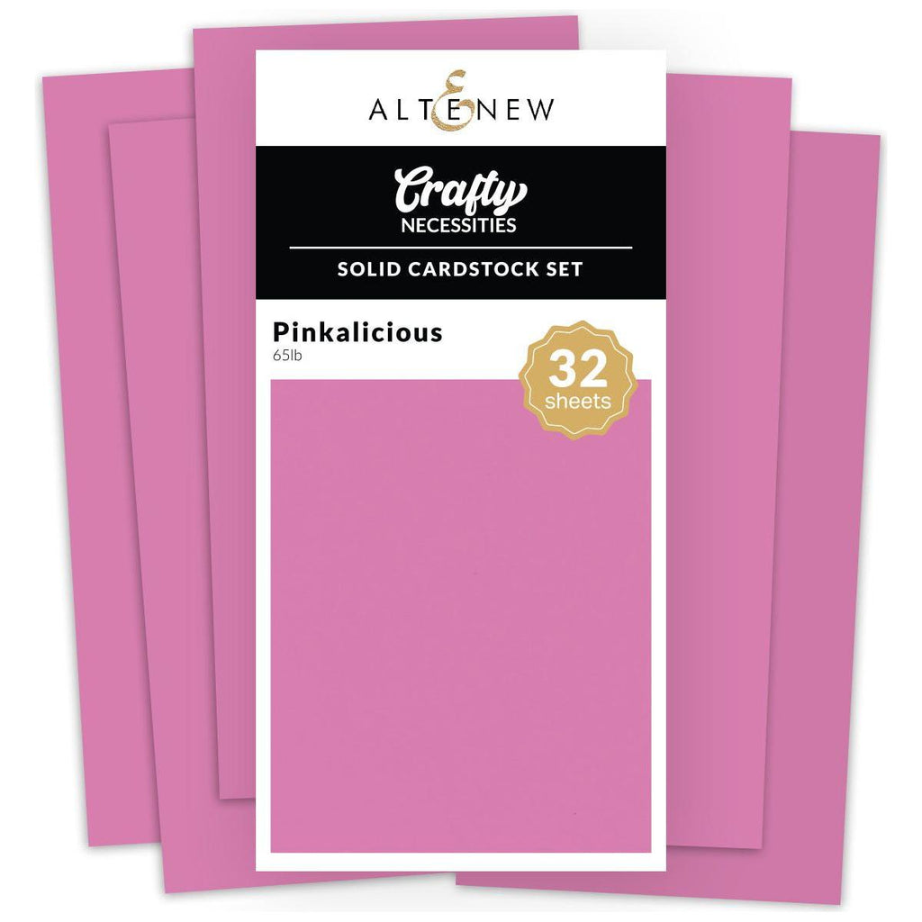 Altenew Solid Cardstock Pinkalicious 32 Sheet Set alt10057