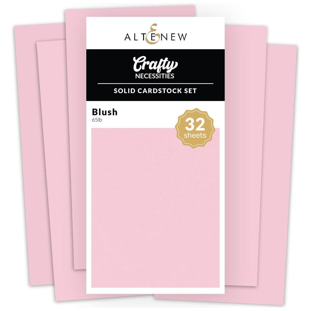 Altenew Solid Cardstock Blush 32 Sheet Set alt10060