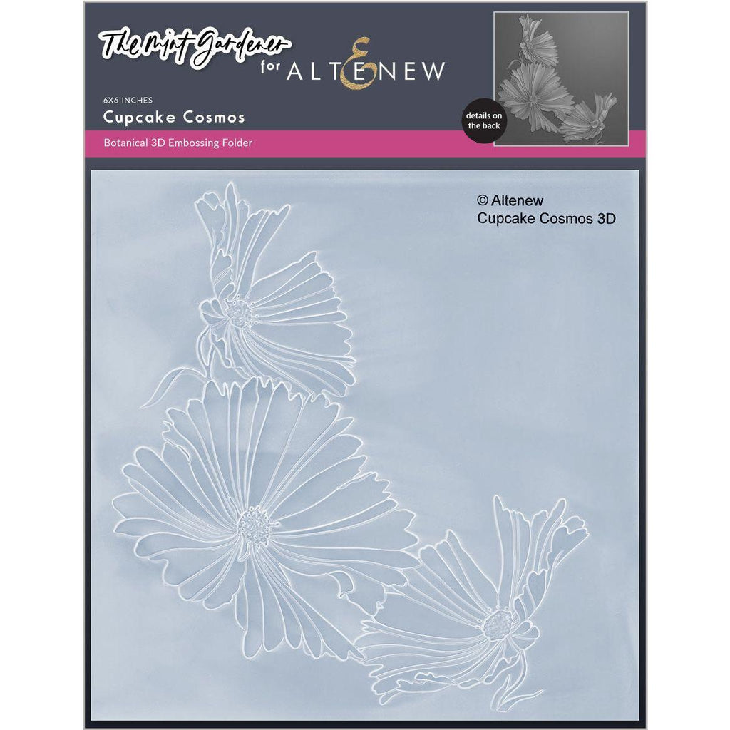 Altenew Cupcake Cosmos 3D Embossing Folder alt10141