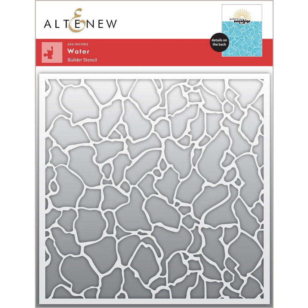 Altenew Water Builder Stencil alt10181