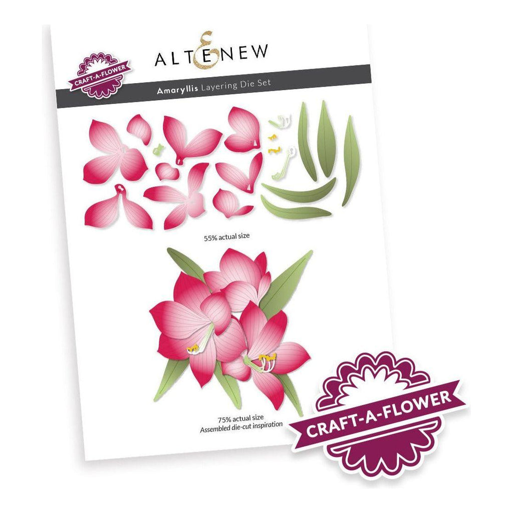 Altenew Craft-A-Flower Amaryllis Dies alt10218