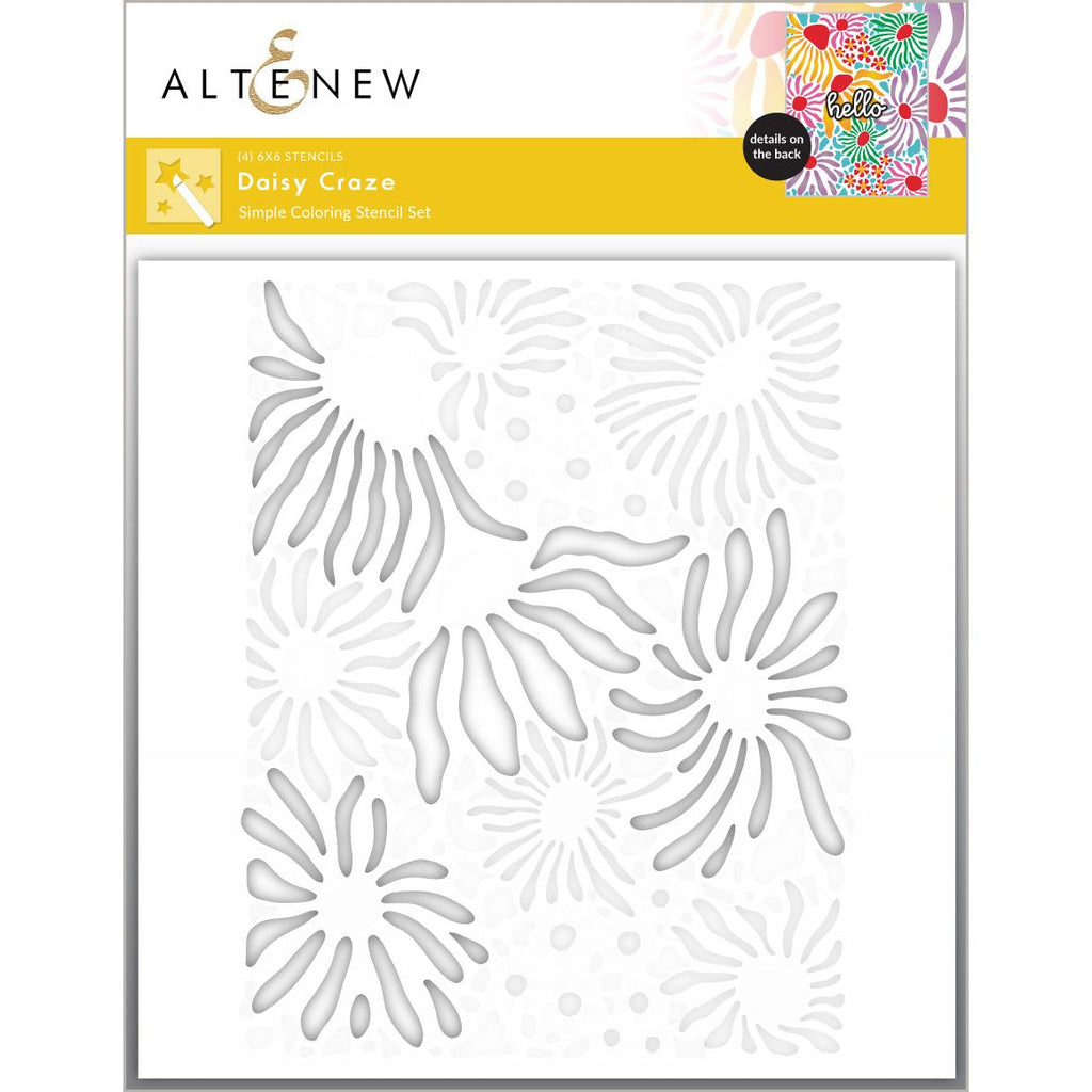 Altenew Daisy Craze Stencils alt10236