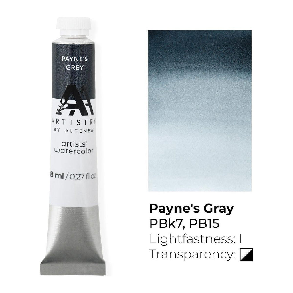 Altenew Payne's Grey Artists Watercolor Tube alt7990 product image