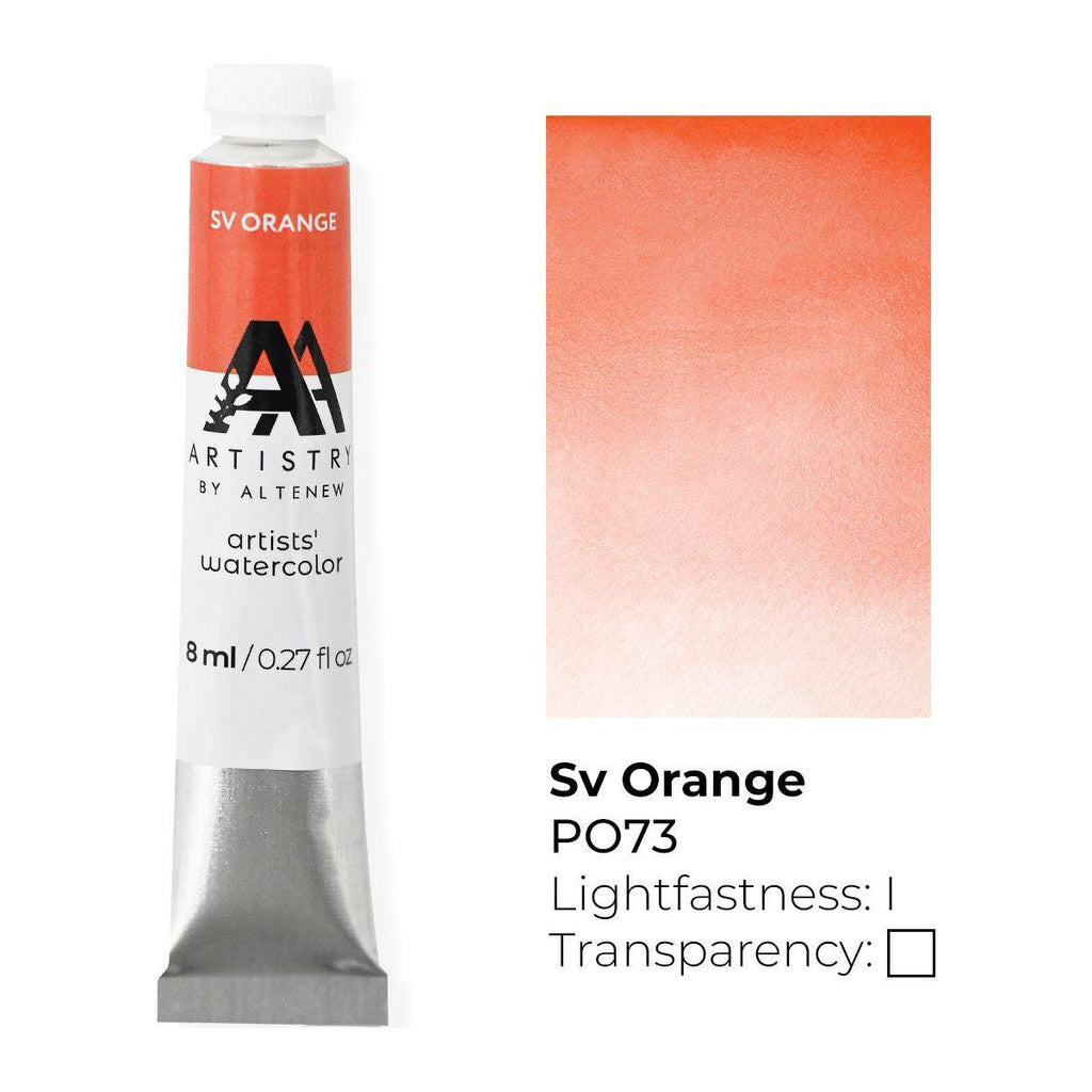 Altenew Sv Orange Artists Watercolor Tube alt7992 product image