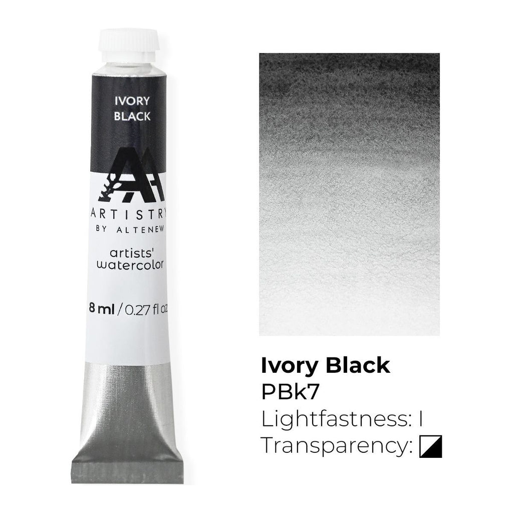 Altenew Ivory Black Artists Watercolor Tube alt7993 product image