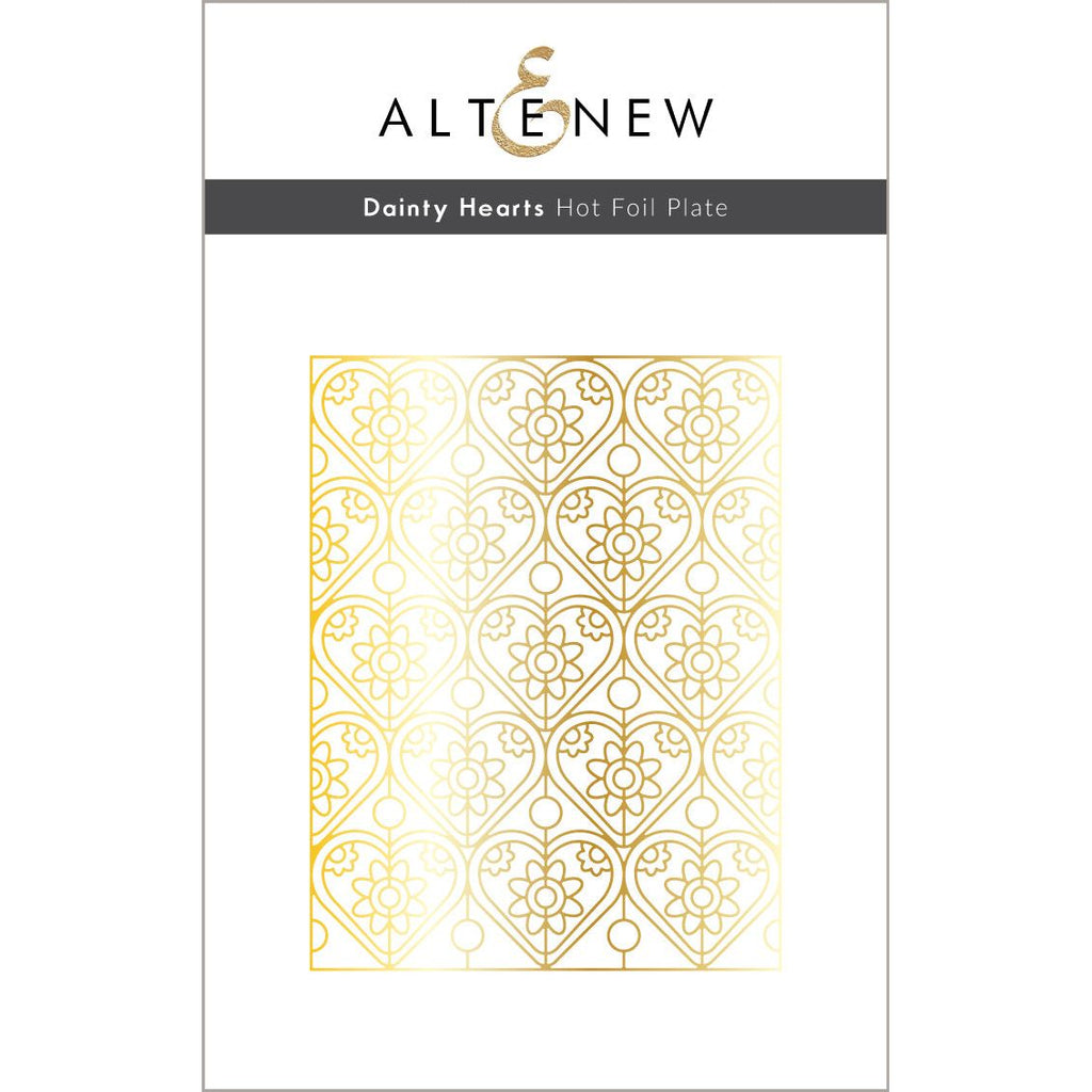 Altenew Dainty Hearts Hot Foil Plates alt8700