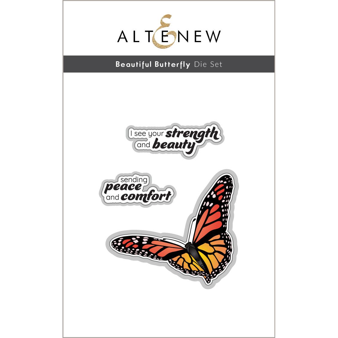 Altenew - Dies - Beautiful Butterfly