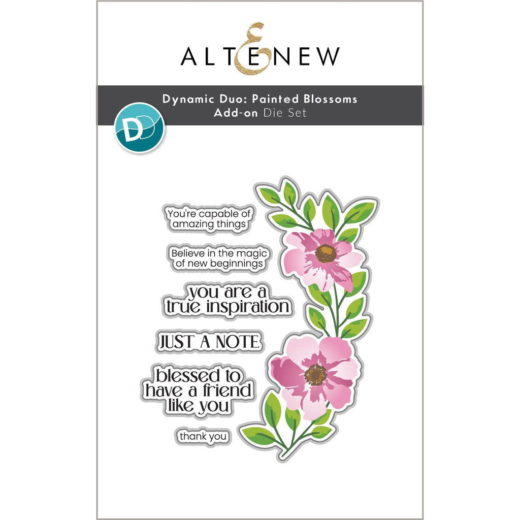 Altenew Dynamic Duo Painted Blossoms Add-On Dies alt8908