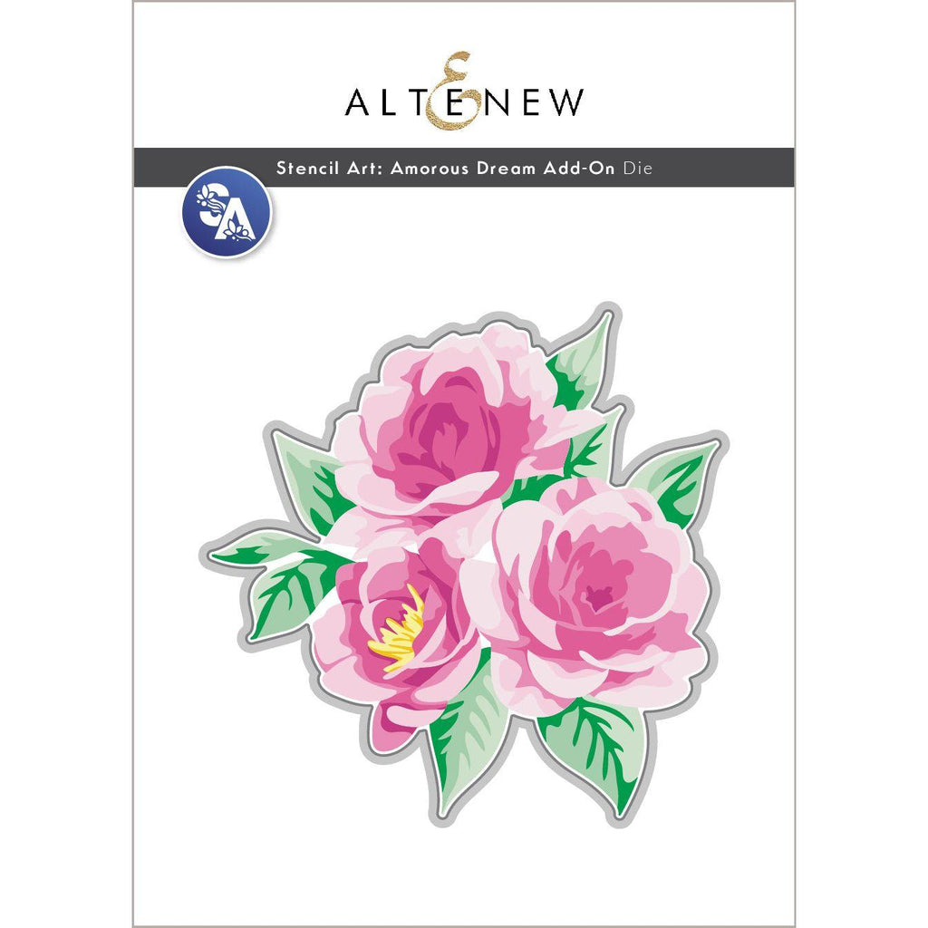 Altenew Stencil Art Amorous Dream Add-On Die alt8910