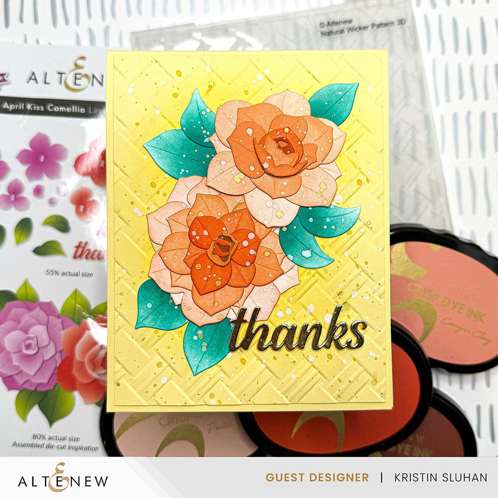 Altenew Craft-A-Flower April Kiss Camellia Layering Dies alt8903 thanks