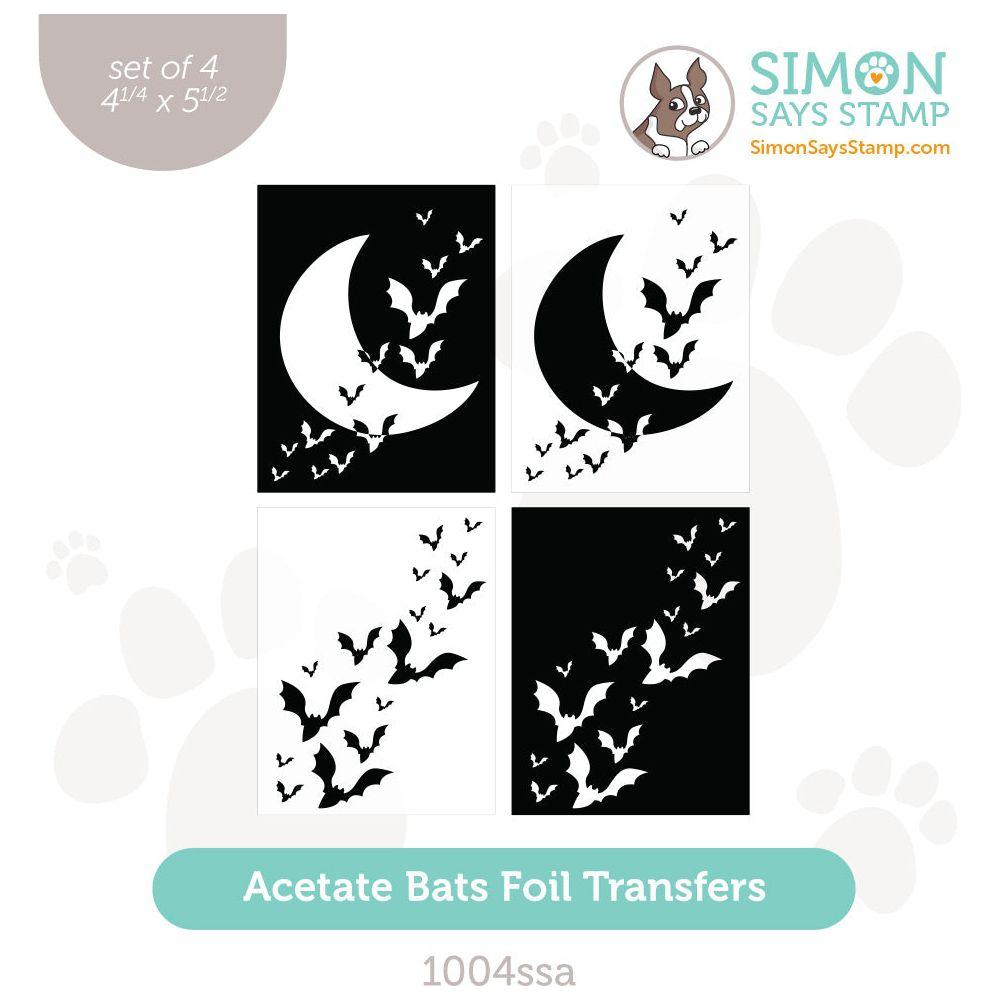 Simon Says Stamp Bats Acetate Foil Transfer Sheets 1004ssa Cheering for You