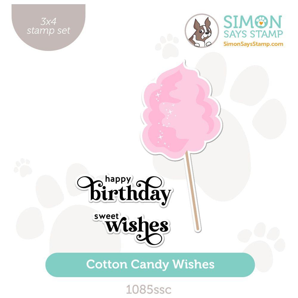 Simon Says Clear Stamps Cotton Candy Wishes 1085ssc