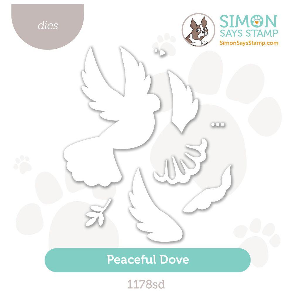 Simon Says Stamp Peaceful Dove Wafer Dies 1178sd Sweet Wishes