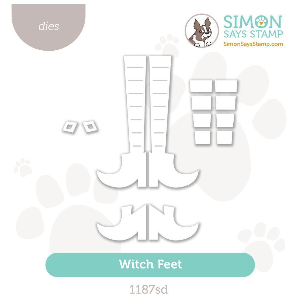 Simon Says Stamp Witch Feet Wafer Dies 1187sd