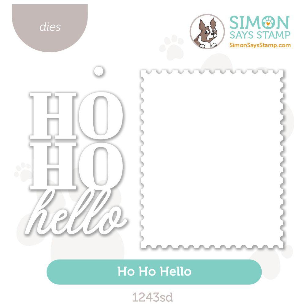 Simon Says Stamp Ho Ho Hello Wafer Dies 1243sd