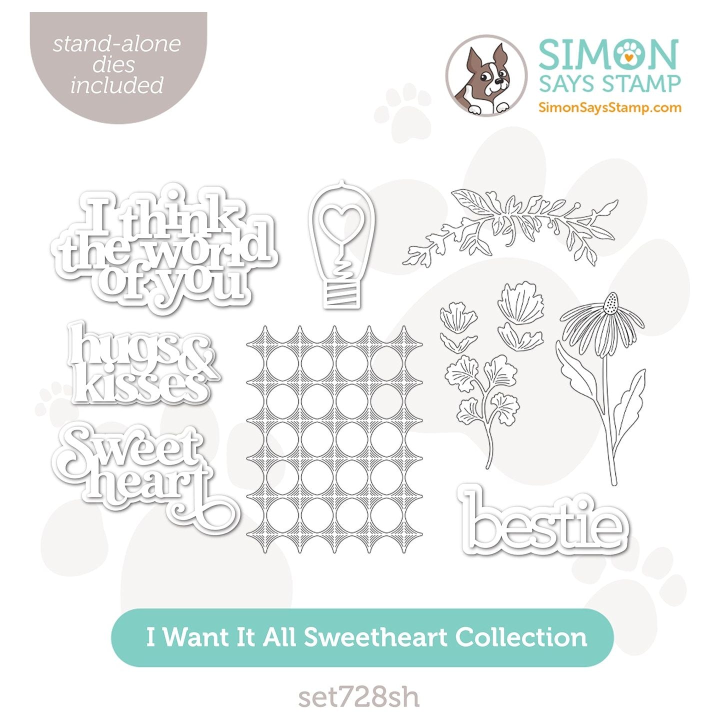 Simon Says Stamps And Dies My Love Greetings Smitten