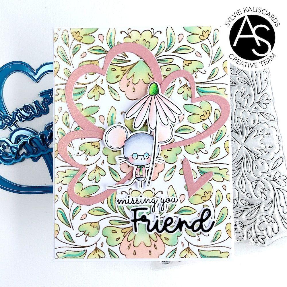 Alex Syberia Designs Quirky Hearts Die Set asd-d-157 friend