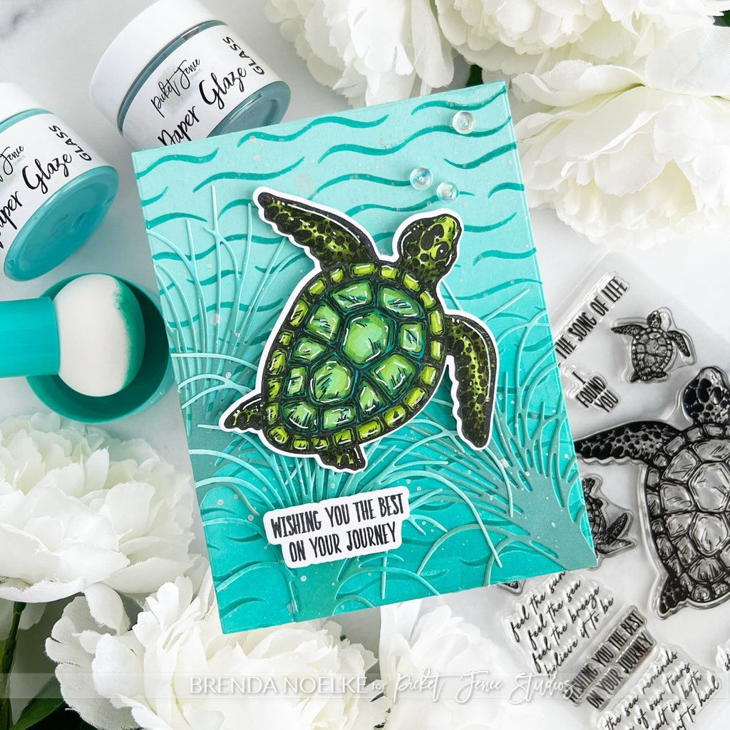 Picket Fence Studios A Sea Turtle's Journey Dies oc-135d turtle