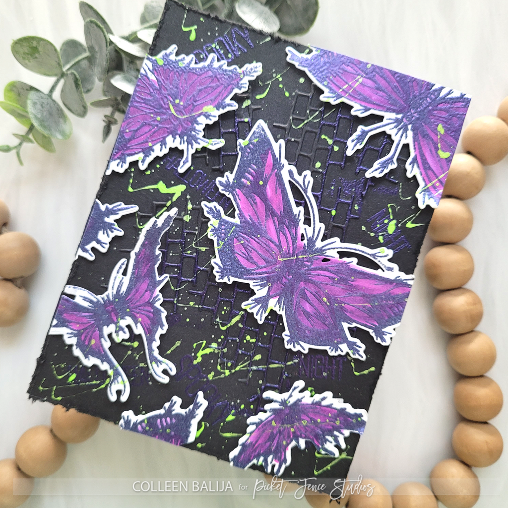 Picket Fence Studios A Spooky Flight Bundle purple