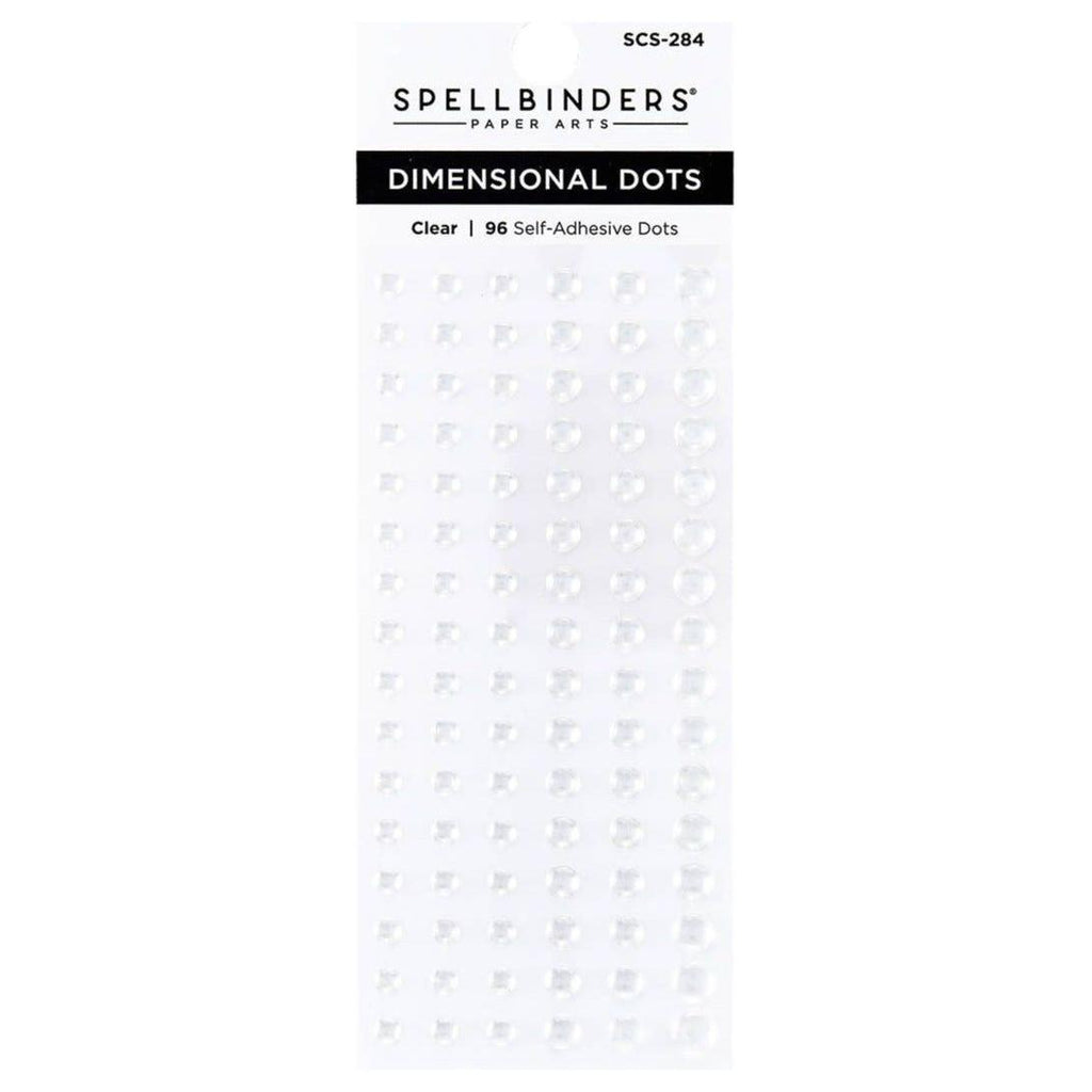 SCS-284 Spellbinders Dimensional Clear Enamel Dots