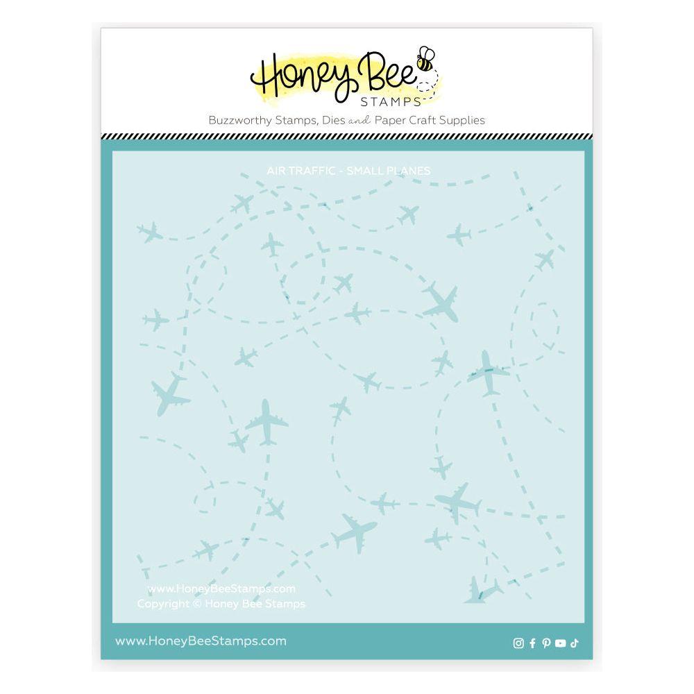 Honey Bee Air Traffic Background Stencils hbsl-149 Detailed Product View