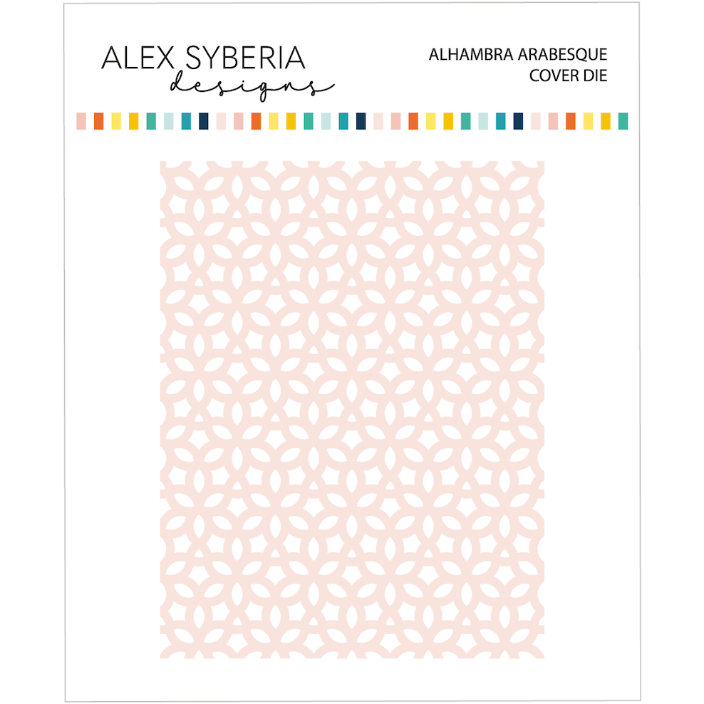 Alex Syberia Designs Alhambra Arabesque Cover Die asd-d-165