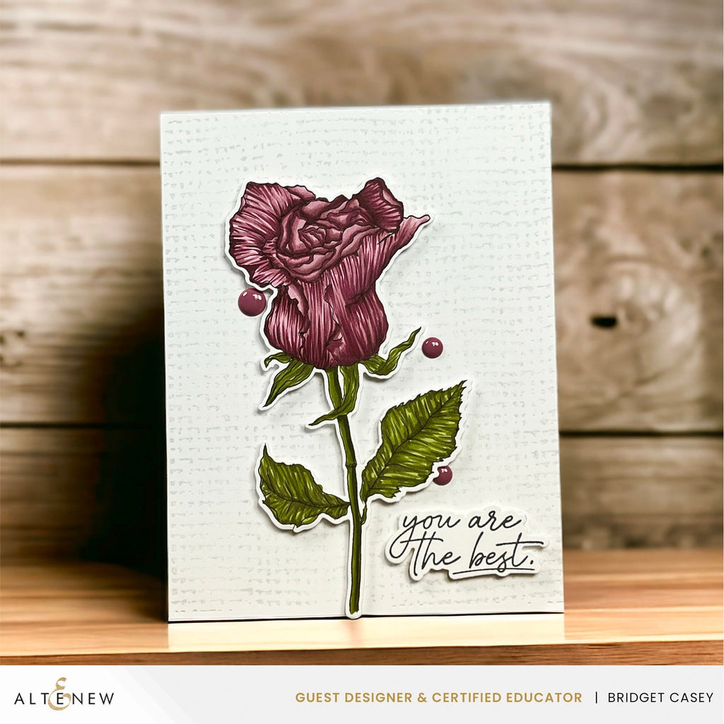 Altenew Rustic Rose Dies alt8920 you are the best