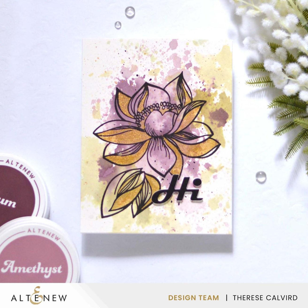 Altenew Striking Flowers Clear Stamps ALT7724 hi