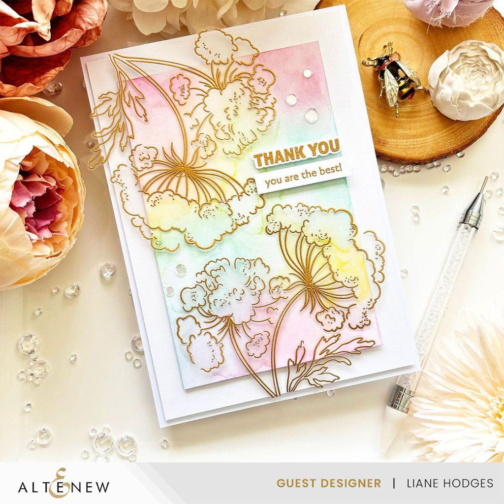 Altenew Blooming Brushwork Set thank you