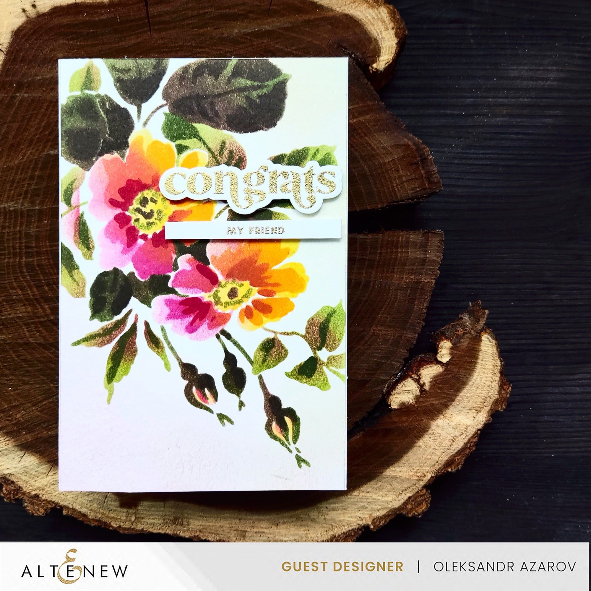 Altenew Color-By-Number: Instant Artist Blossoming Florals 12pc