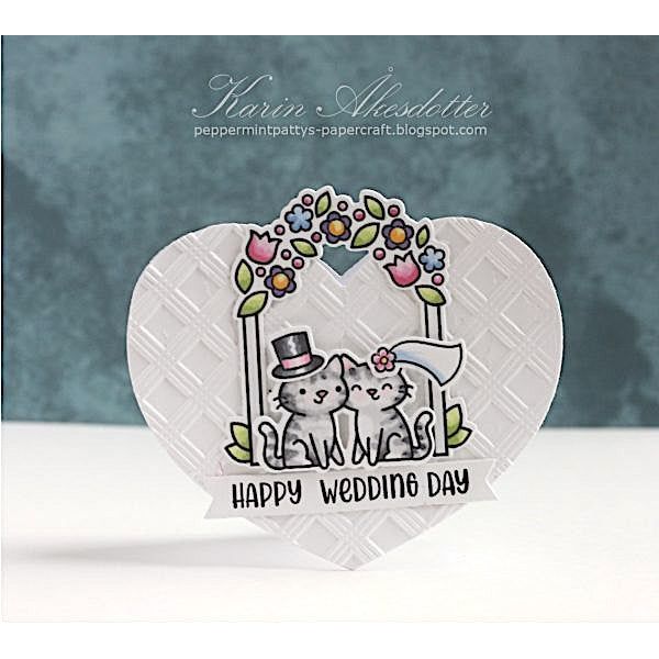 Altenew Basic Plaid 3D Embossing Folder alt6527 wedding | color-code:ALT01