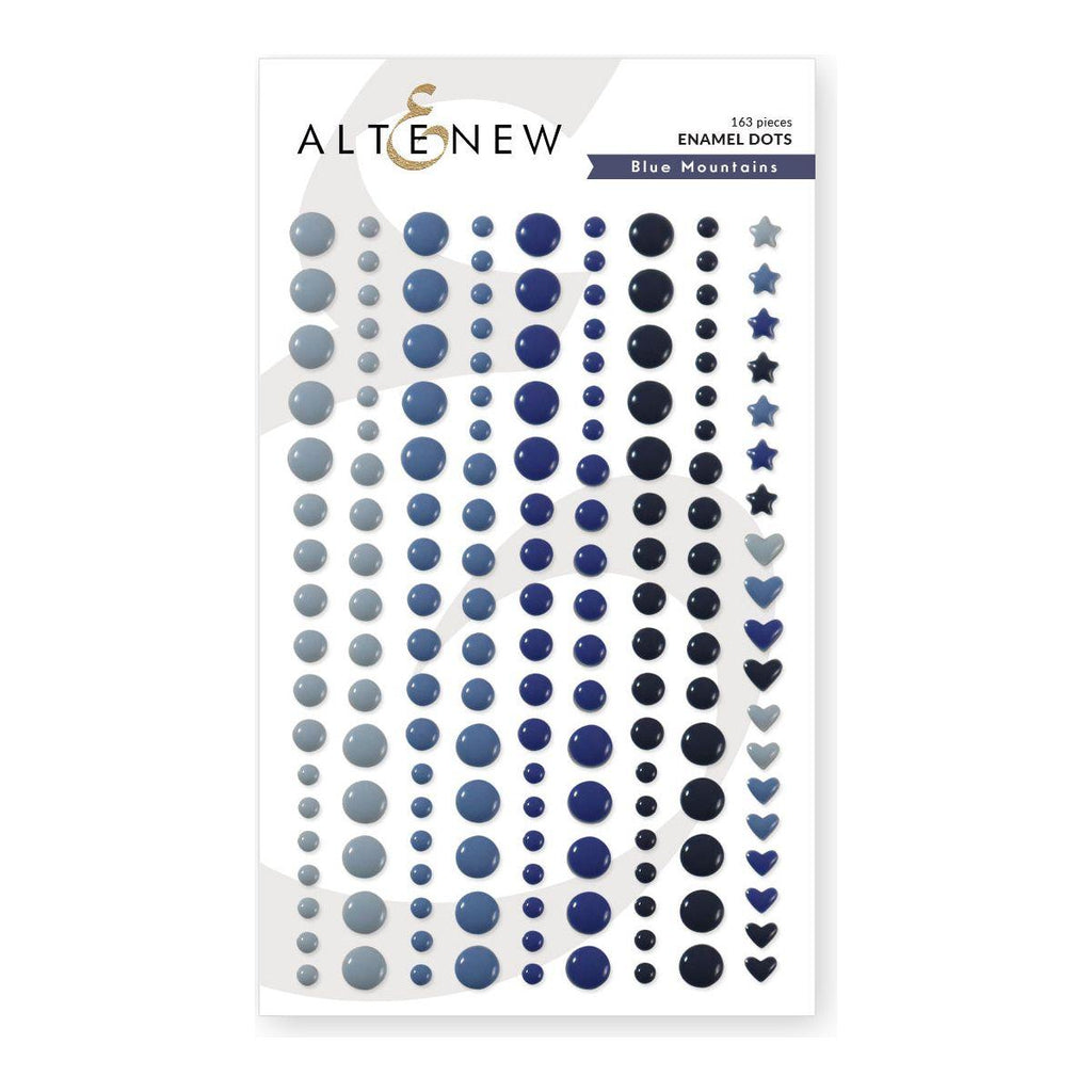 Altenew Blue Mountains Enamel Dots alt10451