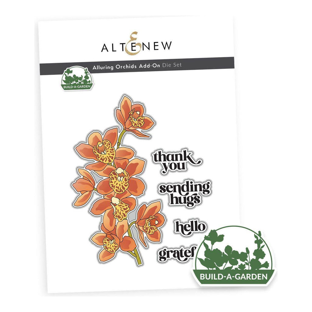 Altenew Build-A-Garden Alluring Orchids Add-on Dies alt10381