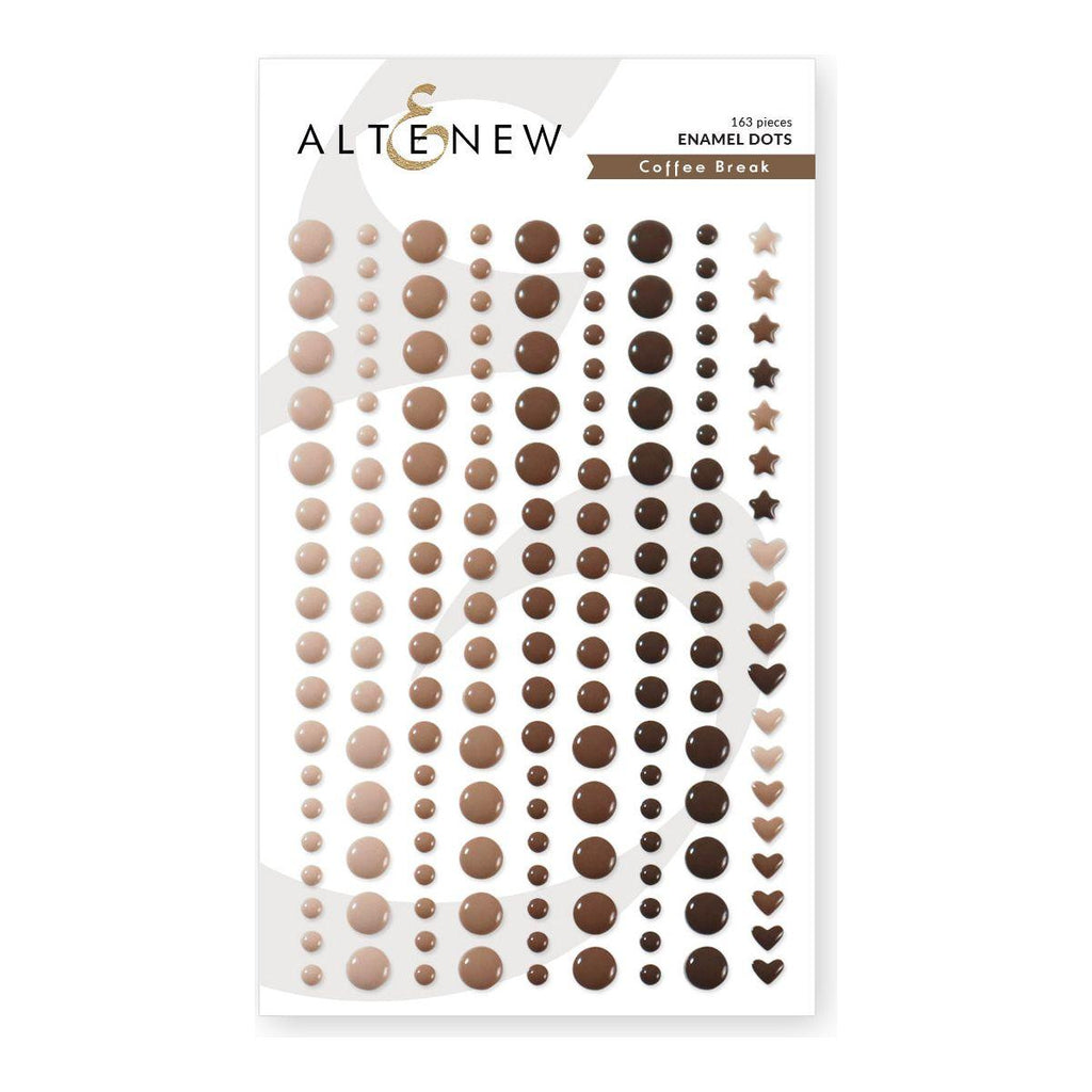 Altenew Coffee Break Enamel Dots alt10452