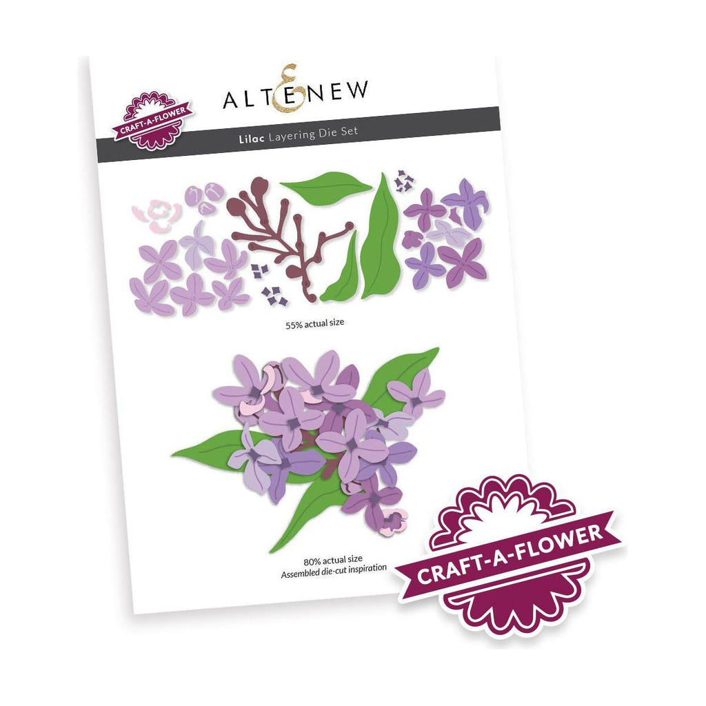 Altenew Craft A Flower Lilac Layering Dies alt10424