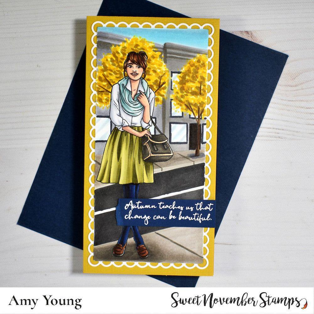 Sweet November Stamps Olive Clear Stamp Set sns-sn-ol-23 Amy