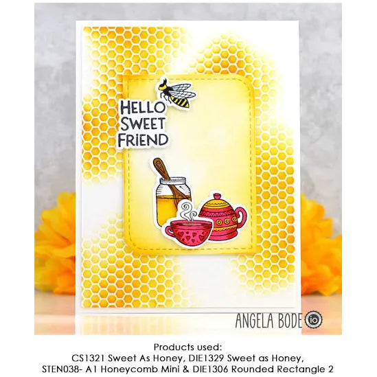 Impression Obsession Sweet as Honey Clear Stamps cs1321 hello sweet friend