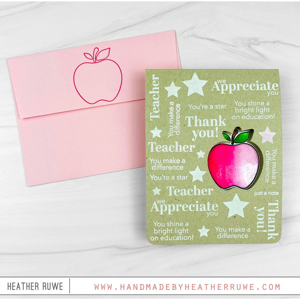 Simon Says Stamp Appreciate You Wafer Dies 1050sdc Celebrate Teacher Card | color-code:ALT06