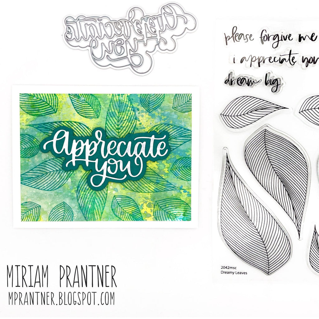 Simon Says Stamp Appreciate You Wafer Dies 1047sd Be Bold Appreciate You Card | color-code:ALT02