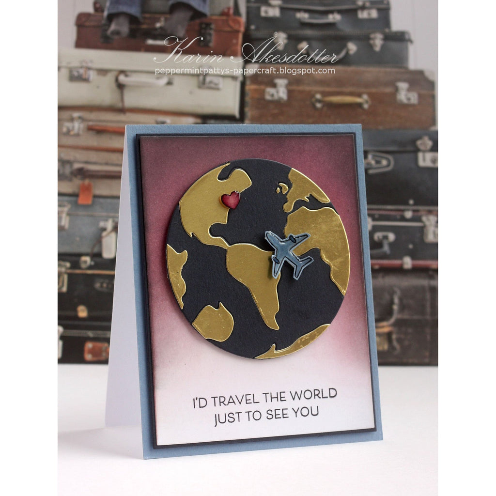 Simon Says Stamp Around the World Wafer Dies 1091sdc Sunny Vibes Miss You Card | color-code:ALT04