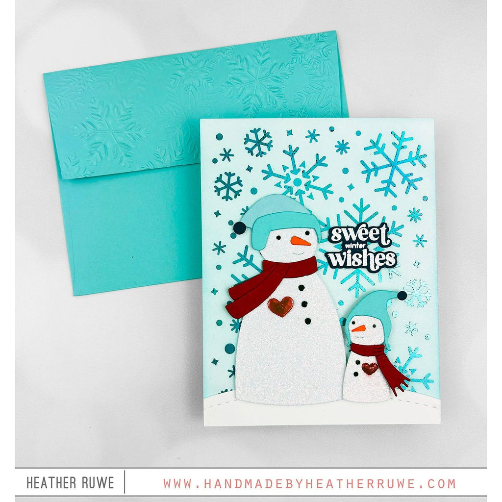 Simon Says Stamp Arthur the Snowman Wafer Dies s944 Festive Fun Christmas Card | color-code:ALT01