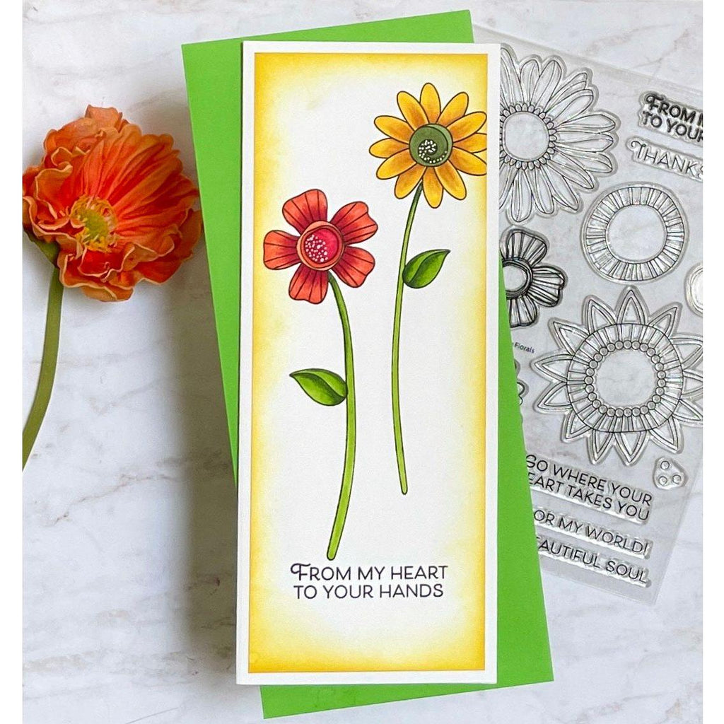 Simon Says Stamps and Dies Artsy Florals set843af Sweet Wishes Friend Card | color-code:ALT05