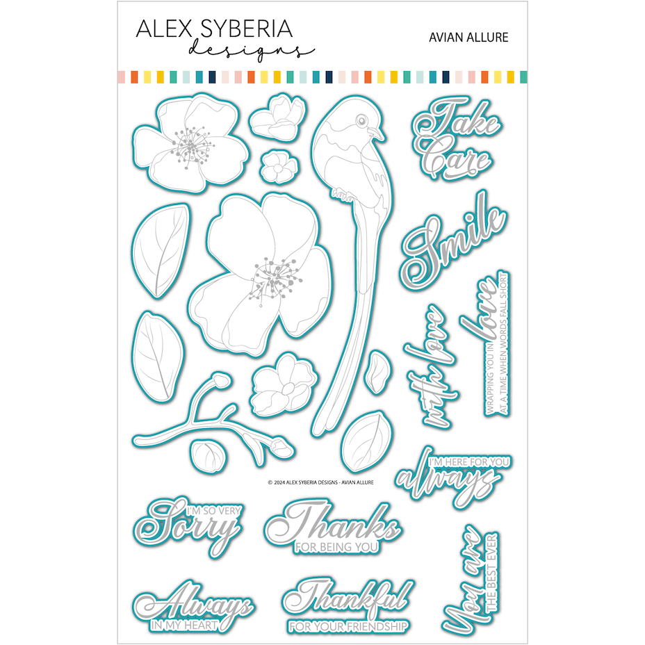 Alex Syberia Designs Avian Allure Die Set asd-cd-161