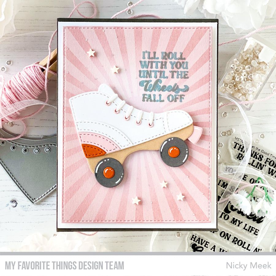 My Favorite Things Let the Good Times Roll Clear Stamps mstn016 Roll With You | color-code:alt3