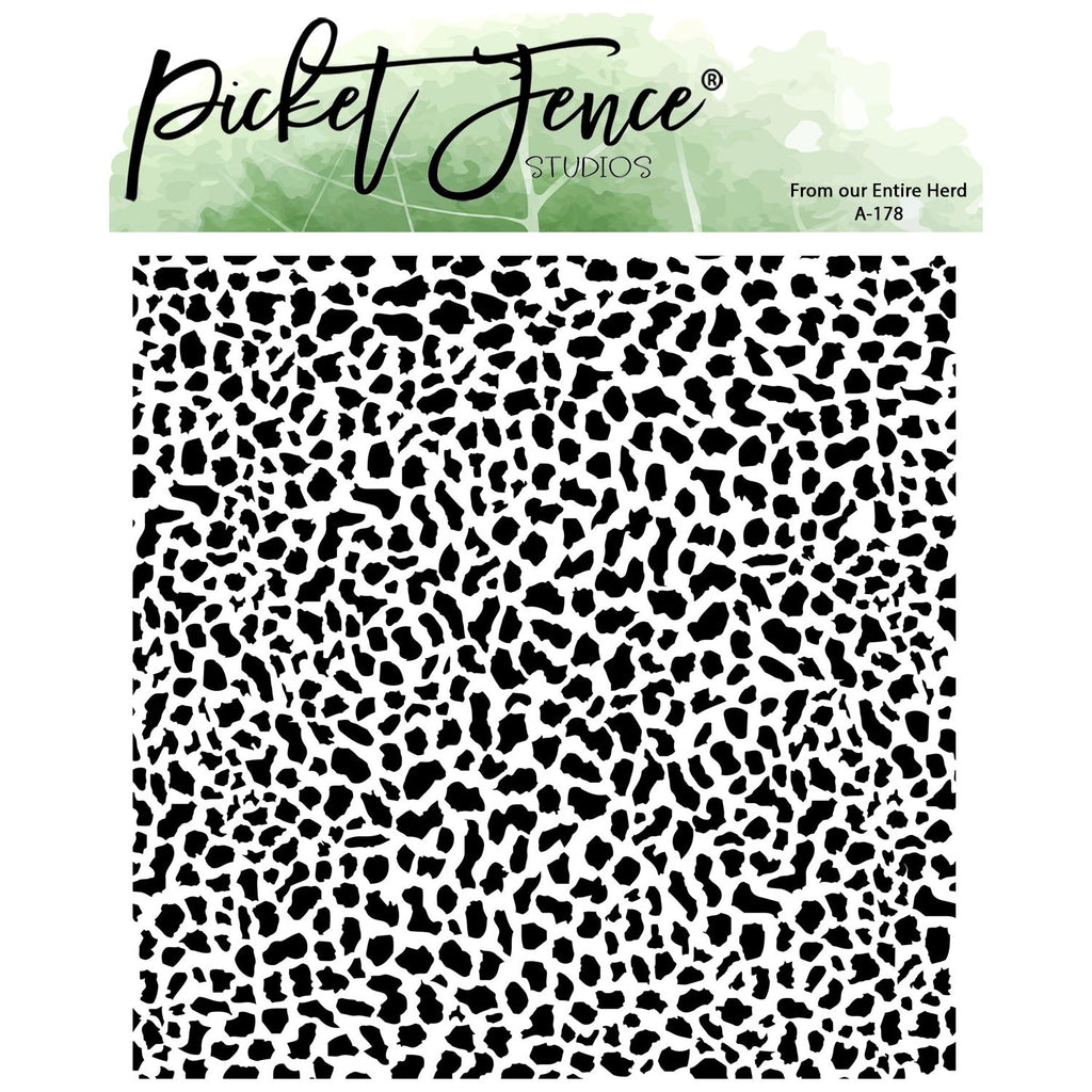 Picket Fence Studios Giraffe Spots Clear Stamps bb-207