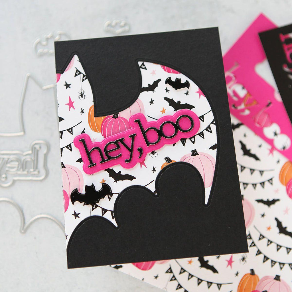 CZ Design Big Bat Wafer Dies czd240 Cheering for You Halloween Card | color-code:ALT05