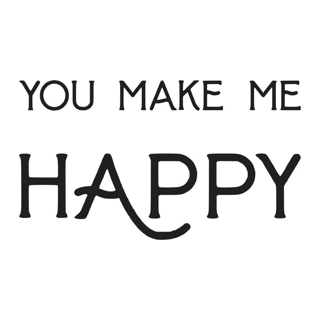 BP-042 Spellbinders You Make Me Happy Press Plate Happy